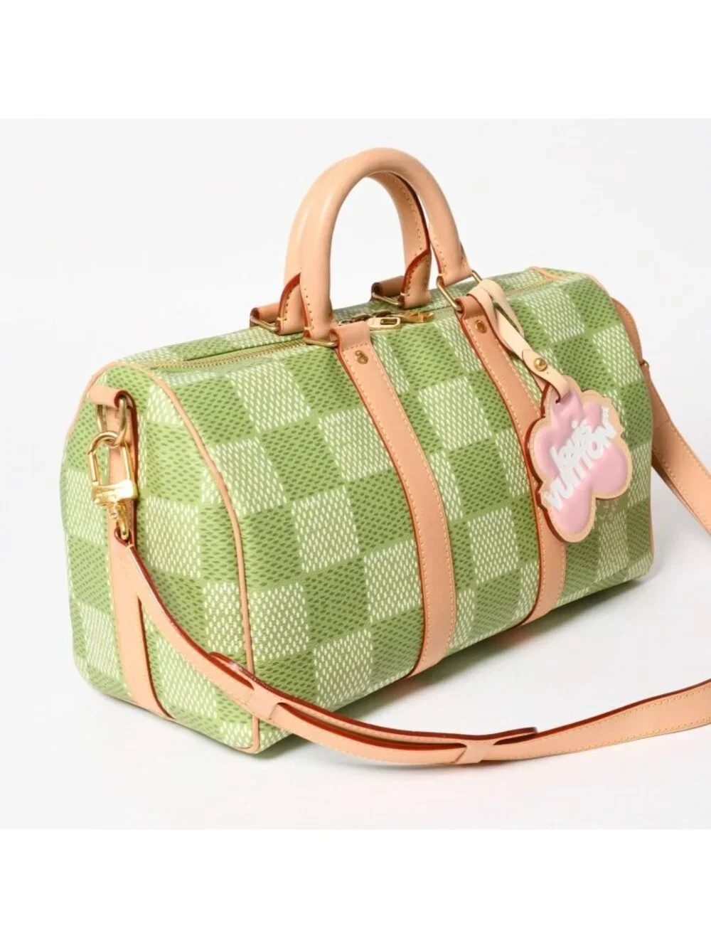 Louis Vuitton Keepall Bandouliere 35 2-Way Bag Damier Golf Green Tyler the